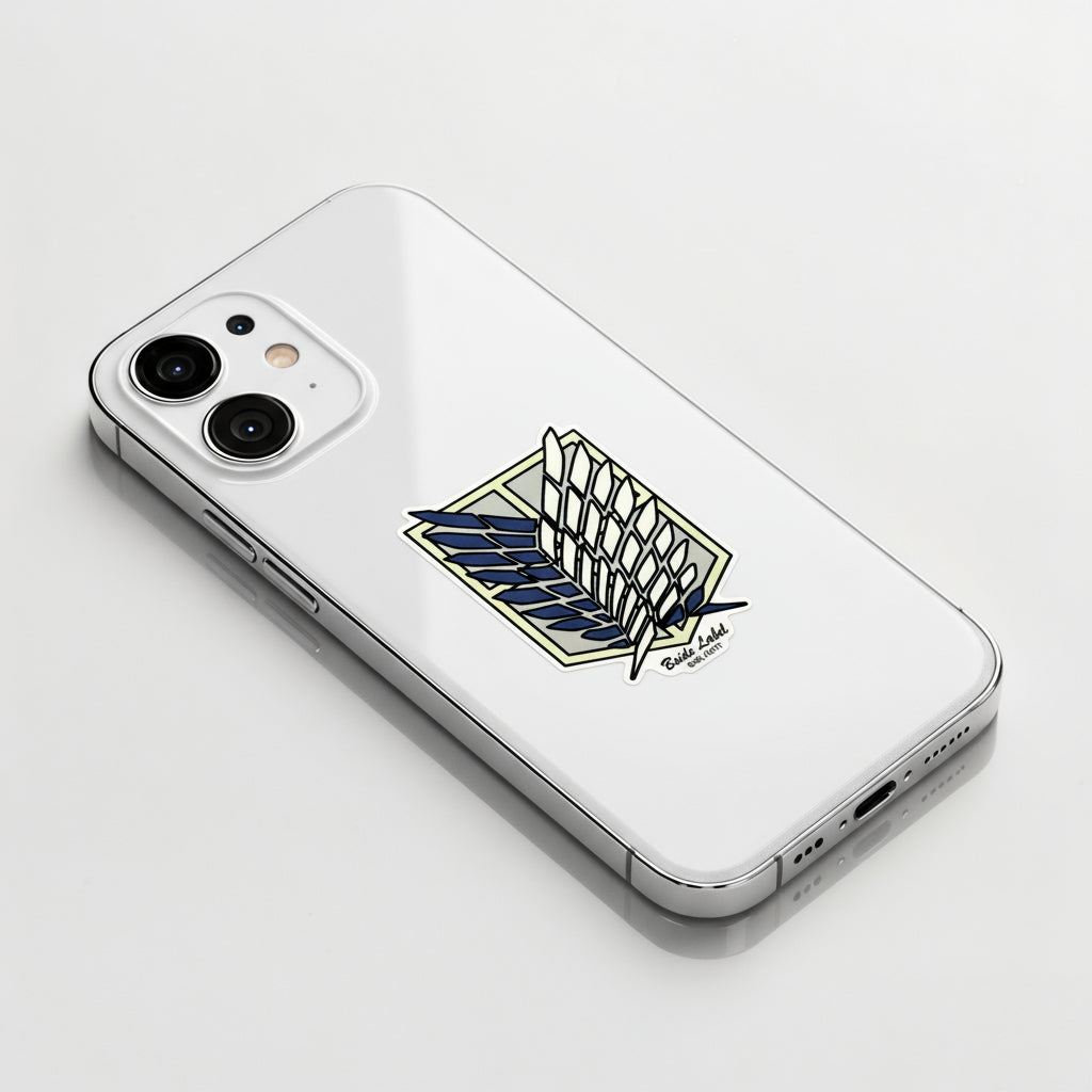 Attack on Titan Emblem ✦ B-Side Label Sticker