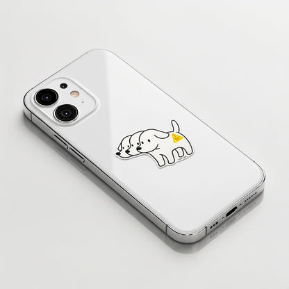 Three-Headed Puppy ✦ B-Side Label Sticker