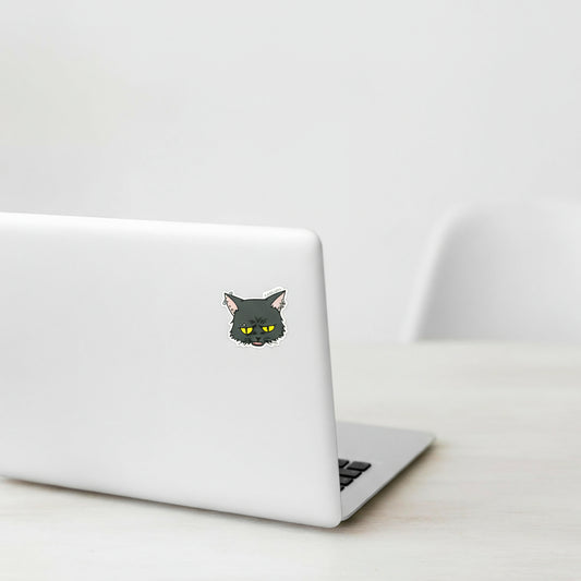 Black Cat & Piercings ✦ B-Side Label Sticker