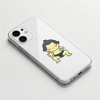 Sumo Wrestler ✦ B-Side Label Sticker