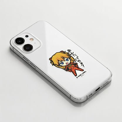 Evangelion Asuka ✦ B-Side Label Sticker