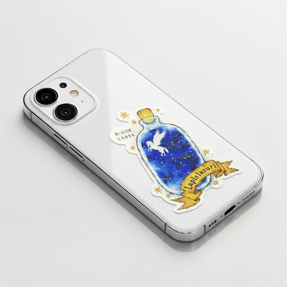 Pegasus Lapis Lazuli Bottle ✦ B-Side Label Sticker