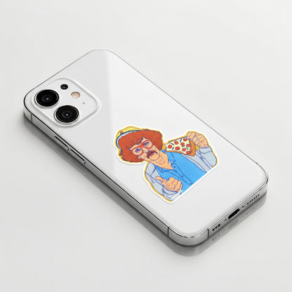 Cool Pizza Guy ✦ B-Side Label Sticker