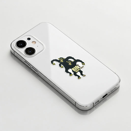 Chimp Riot! ✦ B-Side Label Sticker