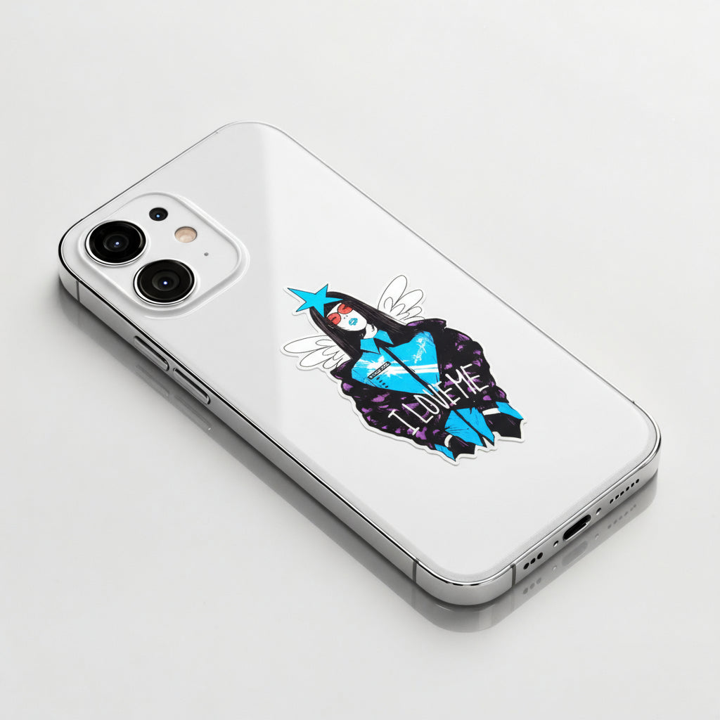 I LOVE ME ✦ B-Side Label Sticker