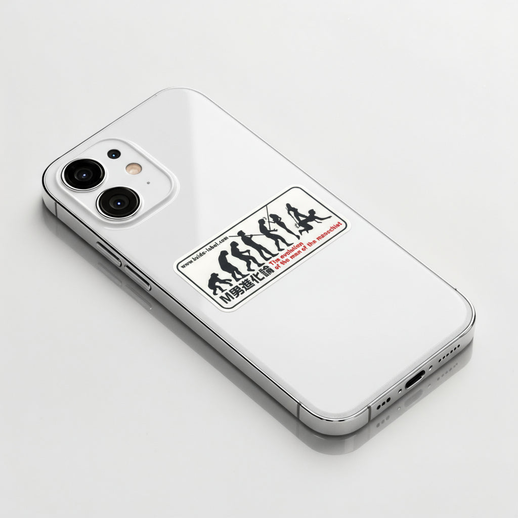Evolution... Man to Masochist ✦ B-Side Label Sticker