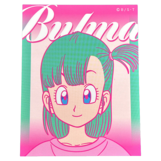 Bulma ✦ Dragon Ball ✦ Small Planet Sticker — main image