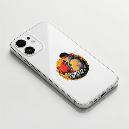 Street Fighter Ryu ✦ B-Side Label Sticker