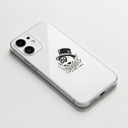 Love, Skull & Smoke ✦ B-Side Label Sticker