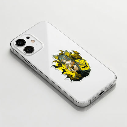 Mysterious Bat Girl ✦ B-Side Label Sticker