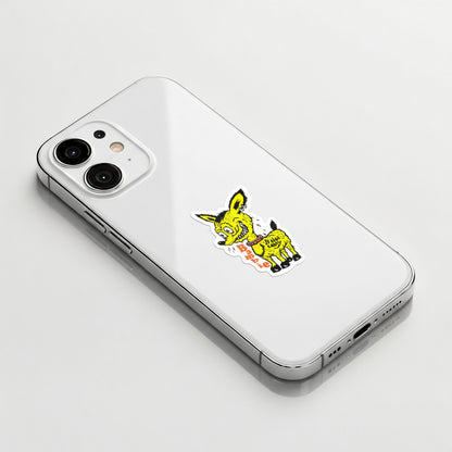 Punk Rock Bambie ✦ B-Side Label Sticker