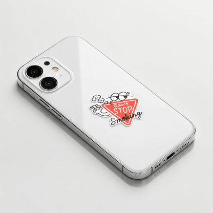 Can’t Stop Smoking? ✦ B-Side Label Sticker