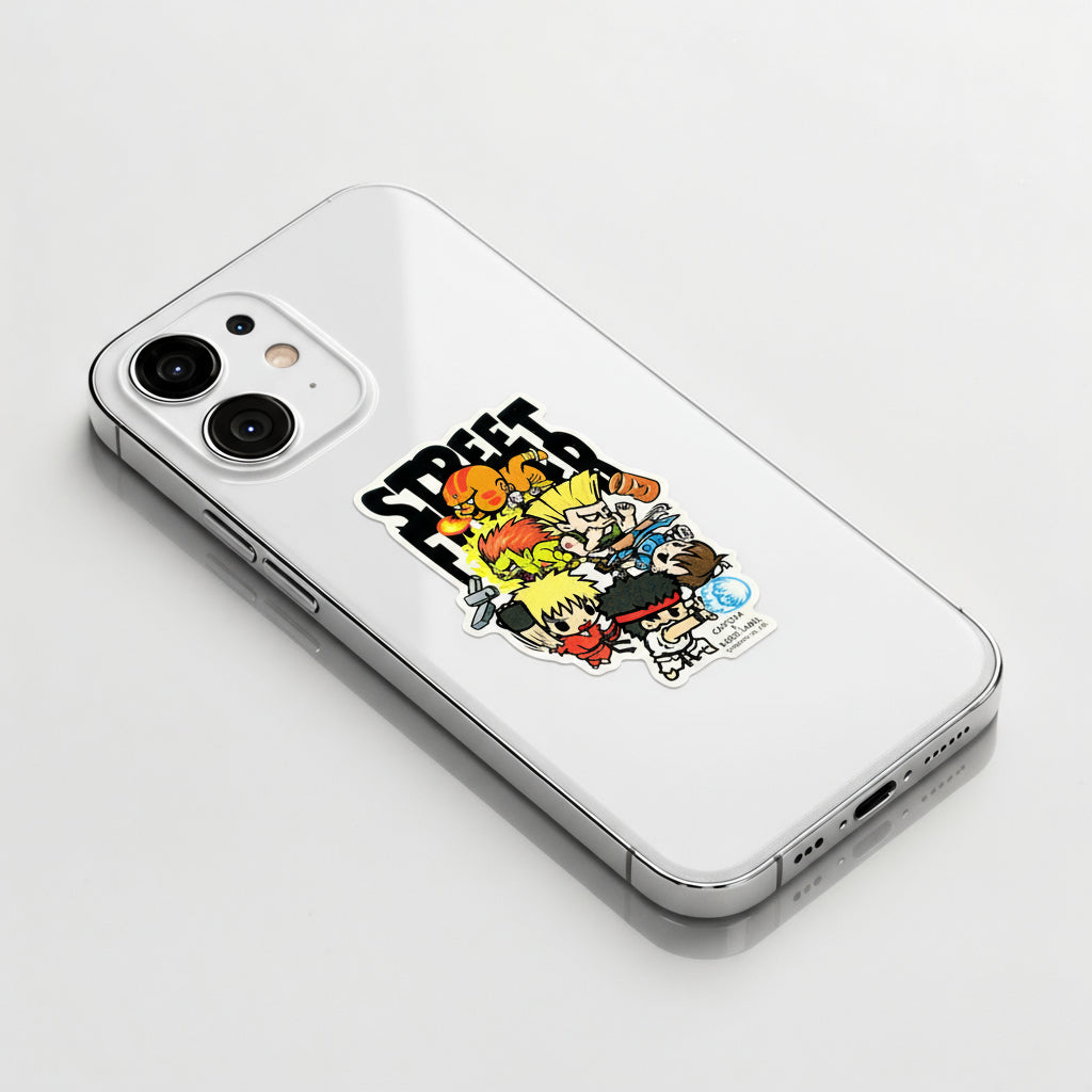 Street Fighter Chibi Lineup ✦ B-Side Label Sticker