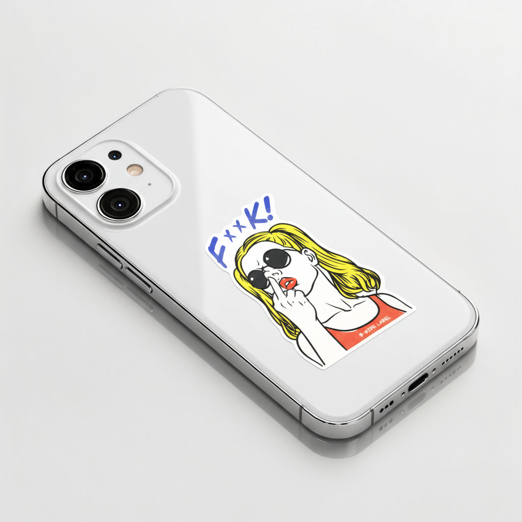 F✶✶K! (French Toast) ✦ B-Side Label Sticker