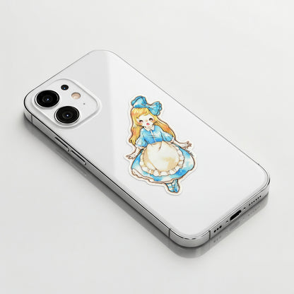 Dreamy Wonderland Girl ✦ B-Side Label Sticker