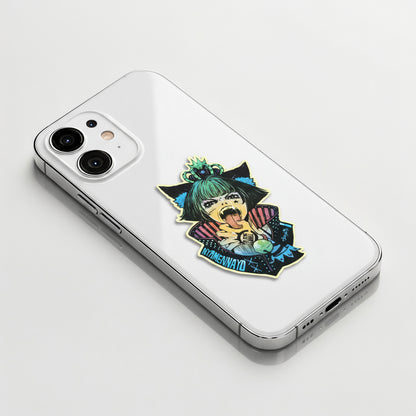 Crazy Cat Queen ✦ B-Side Label Sticker