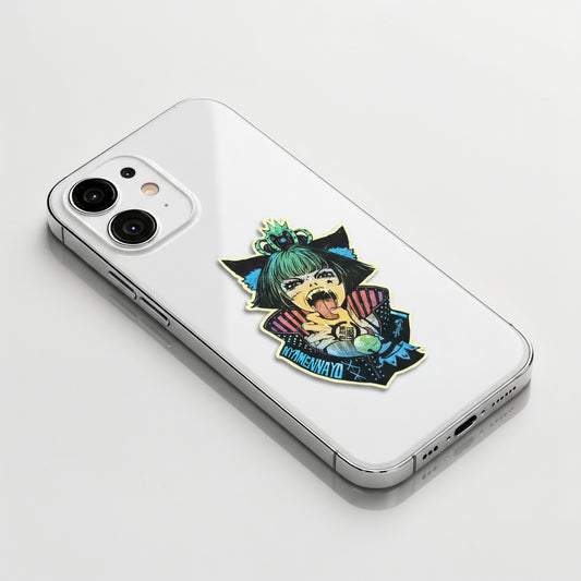 Crazy Cat Queen ✦ B-Side Label Sticker