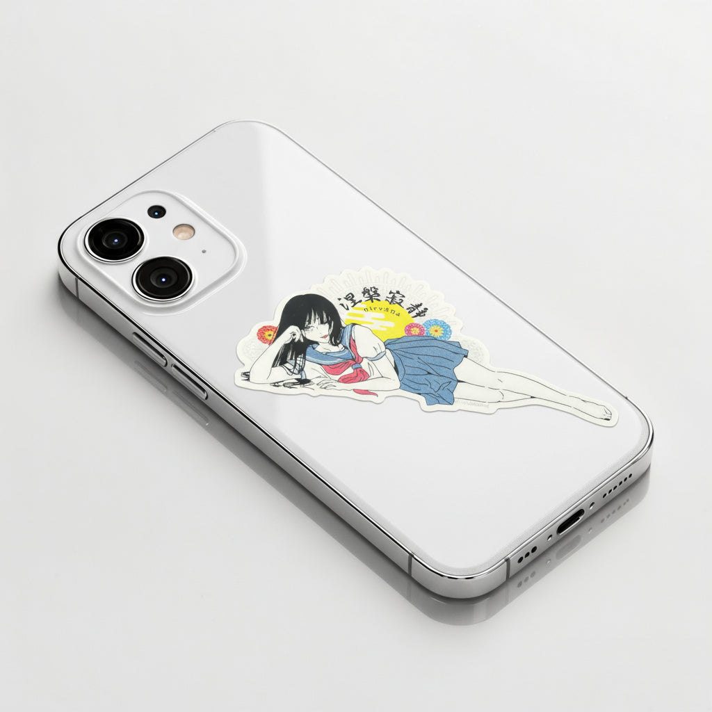 Nirvana Girlie ✦ B-Side Label Sticker