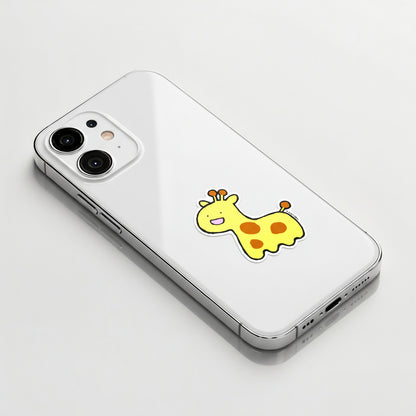 Adorable Happy Giraffe ✦ B-Side Label Sticker