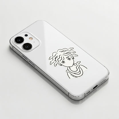 Medusa Black & White ✦ B-Side Label Sticker