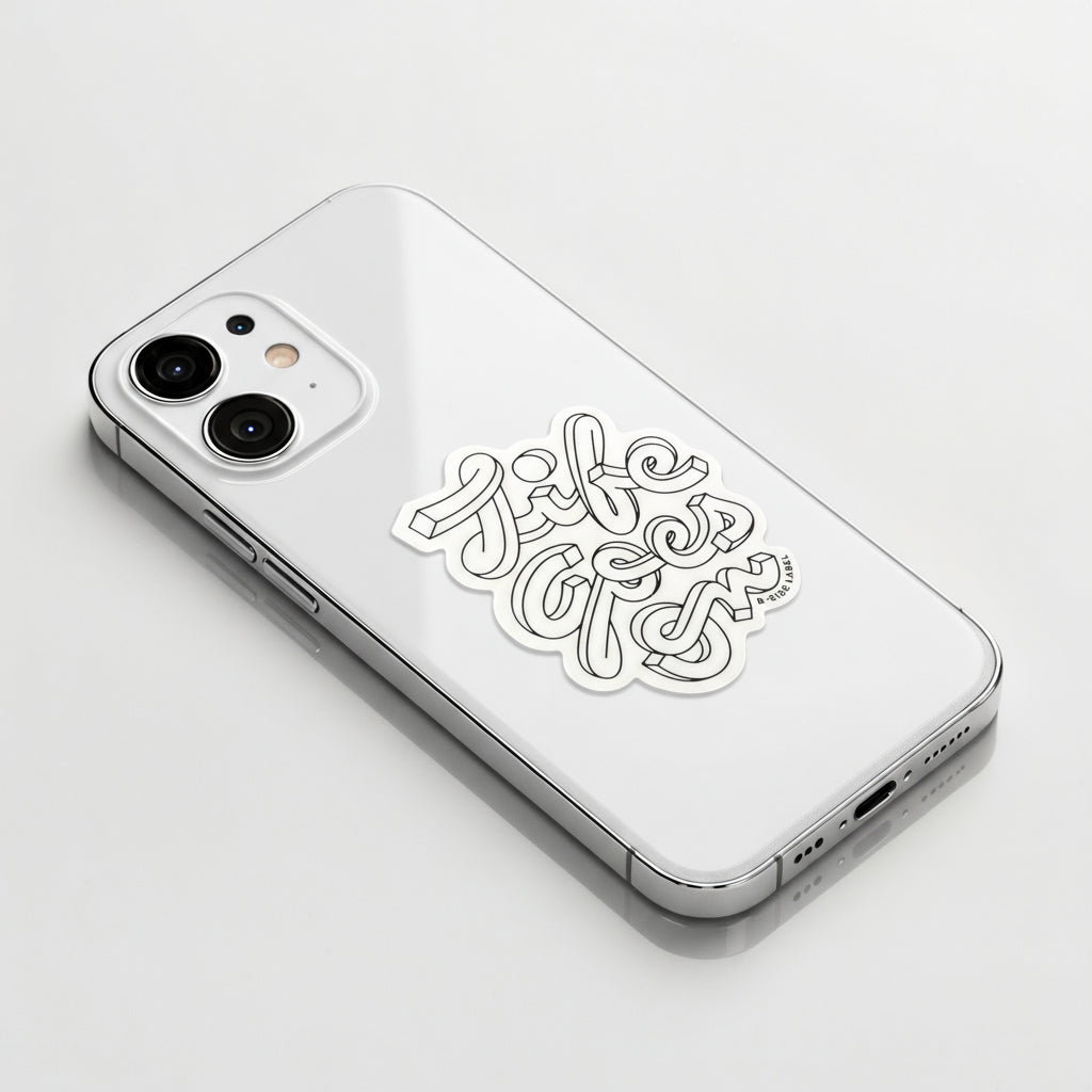Life Goes On ✦ B-Side Label Sticker