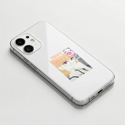 Girl & Pig Face-Time ✦ B-Side Label Sticker