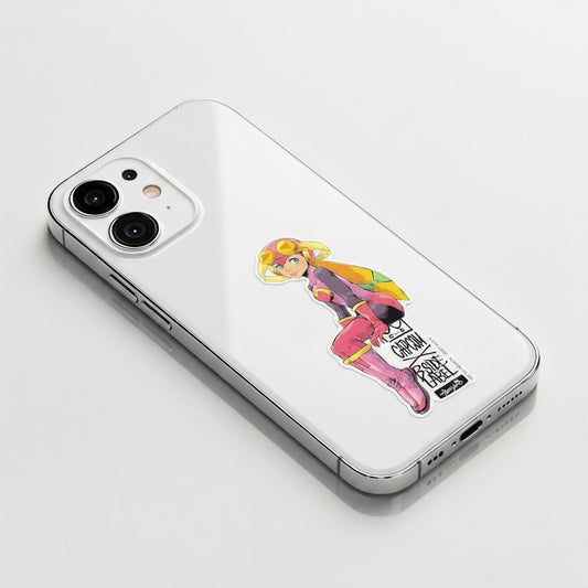 Roll - Mega Man ✦ B-Side Label Sticker