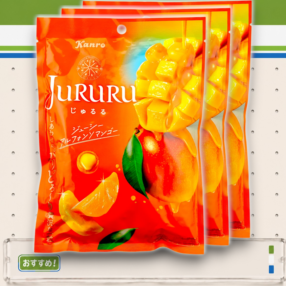 Kanro Jururu Candy ✦ Alphonso Mango ✦ Japanese Candy