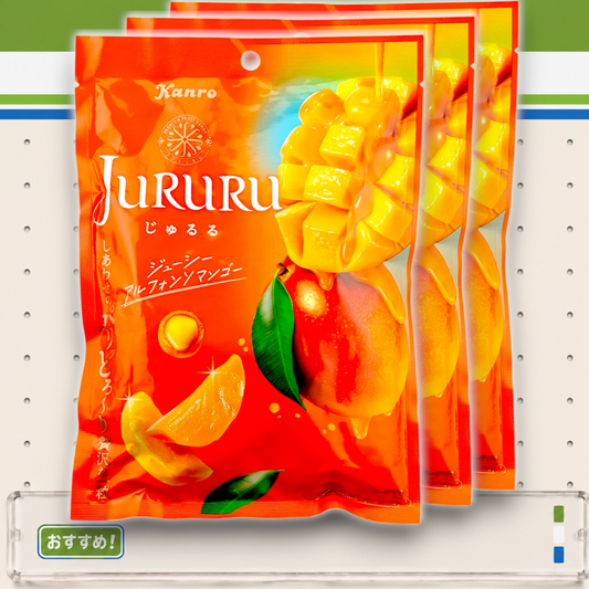 Kanro ✦ Jururu Bonbons ✦ Alphonso Mango