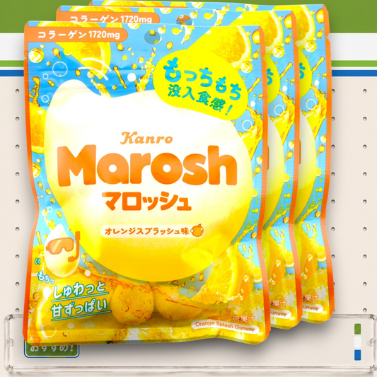 Kanro Marosh Gummy ✦ Orange Splash ✦ Japanese Candy