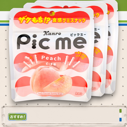 Kanro Picme Gummy ✦ Peach ✦ Japanese Candy