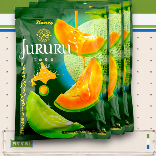 Kanro Jururu Candy ✦ Hokkaido Melon ✦ Japanese Candy