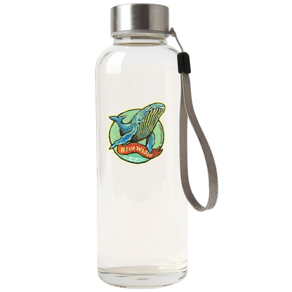 Blue Whale Endangered ✦ B-Side Label Sticker on bottle — Shopify Medium PhotoRoom template, orientation corrected from verified original photograph