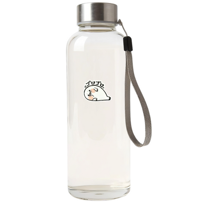 Baby Seal Side sticker on bottle — Shopify PhotoRoom template, verified original photograph