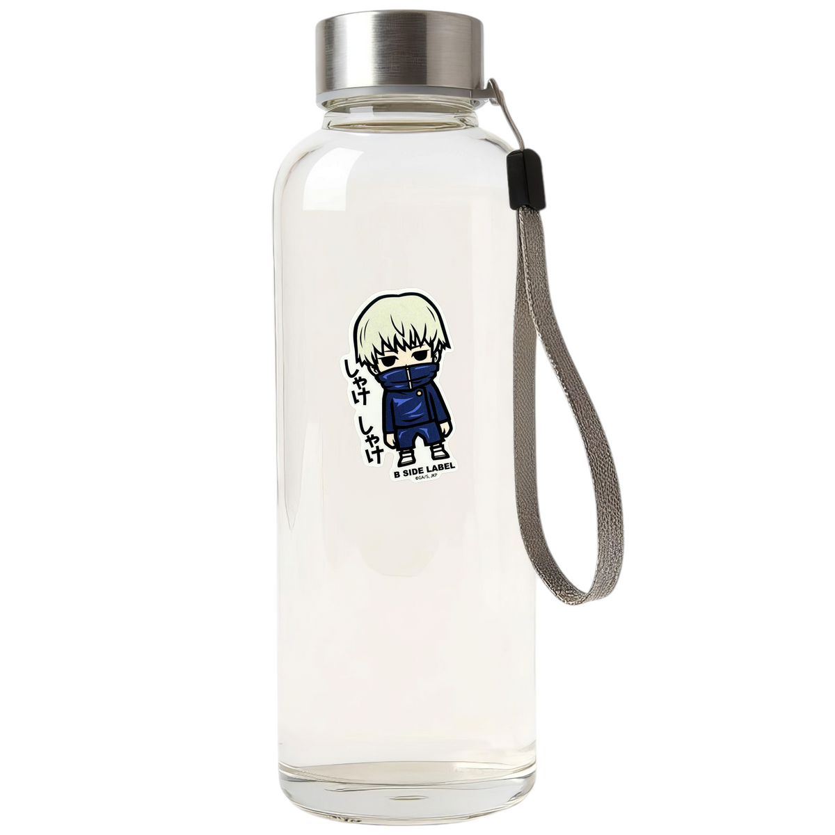 Jujutsu Kaisen Toge Inumaki  ✦ B-Side Label Sticker — bottle scene using the Shopify PhotoRoom template and original photograph
