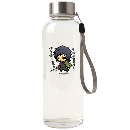 Demon Slayer - Tomioka Giyuu 1 ✦ B-Side Label Sticker — bottle scene using the Shopify PhotoRoom template and original photograph