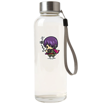 Gintama Takasugi Shinsuke ✦ B-Side Label Sticker — bottle scene using the Shopify PhotoRoom template and original photograph