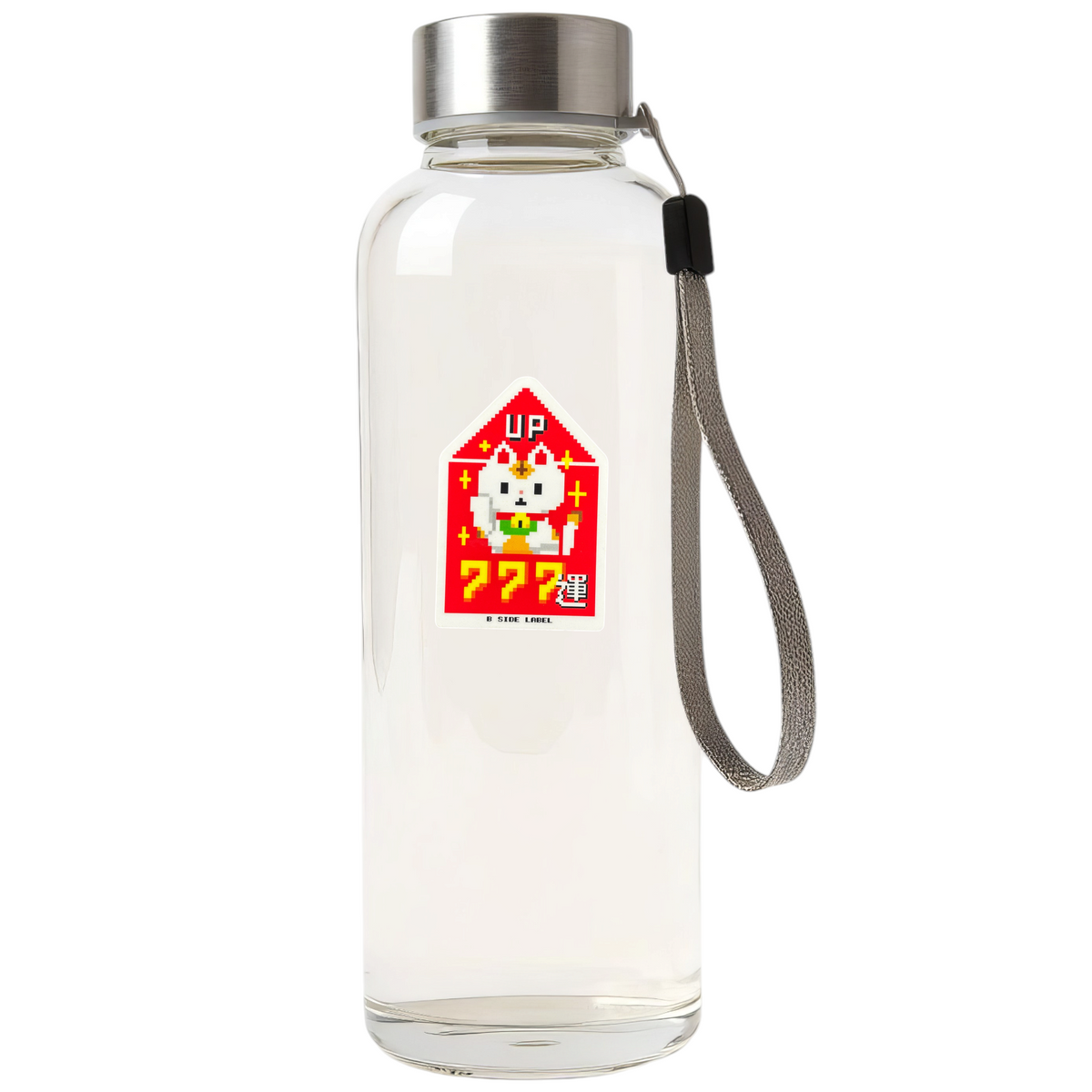 Prosperity Ability Unlocked ✦ B-Side Label Sticker — bottle scene using the Shopify PhotoRoom template and original photograph