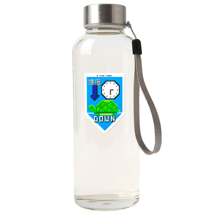 Relaxation Slow Down Ability ✦ B-Side Label Sticker — bottle scene using the Shopify PhotoRoom template and original photograph