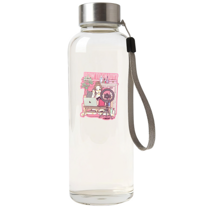 Live Stream Makeup Girl ✦ B-Side Label Sticker — bottle scene using the Shopify PhotoRoom template and visually verified original photograph