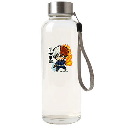 My Hero Academia Todoroki Shoto ✦ B-Side Label Sticker — bottle scene using the Shopify PhotoRoom template and original photograph