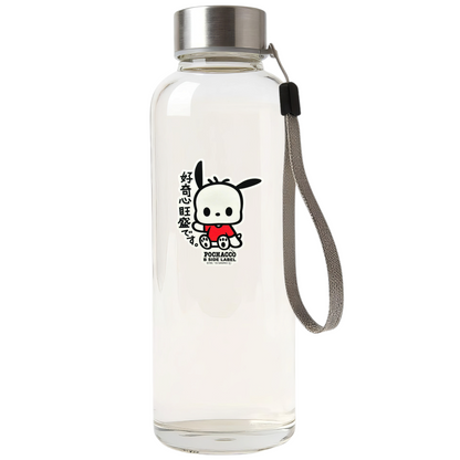 Sanrio Pochacco  ✦ B-Side Label Sticker — bottle scene using the Shopify PhotoRoom template and visually verified original photograph