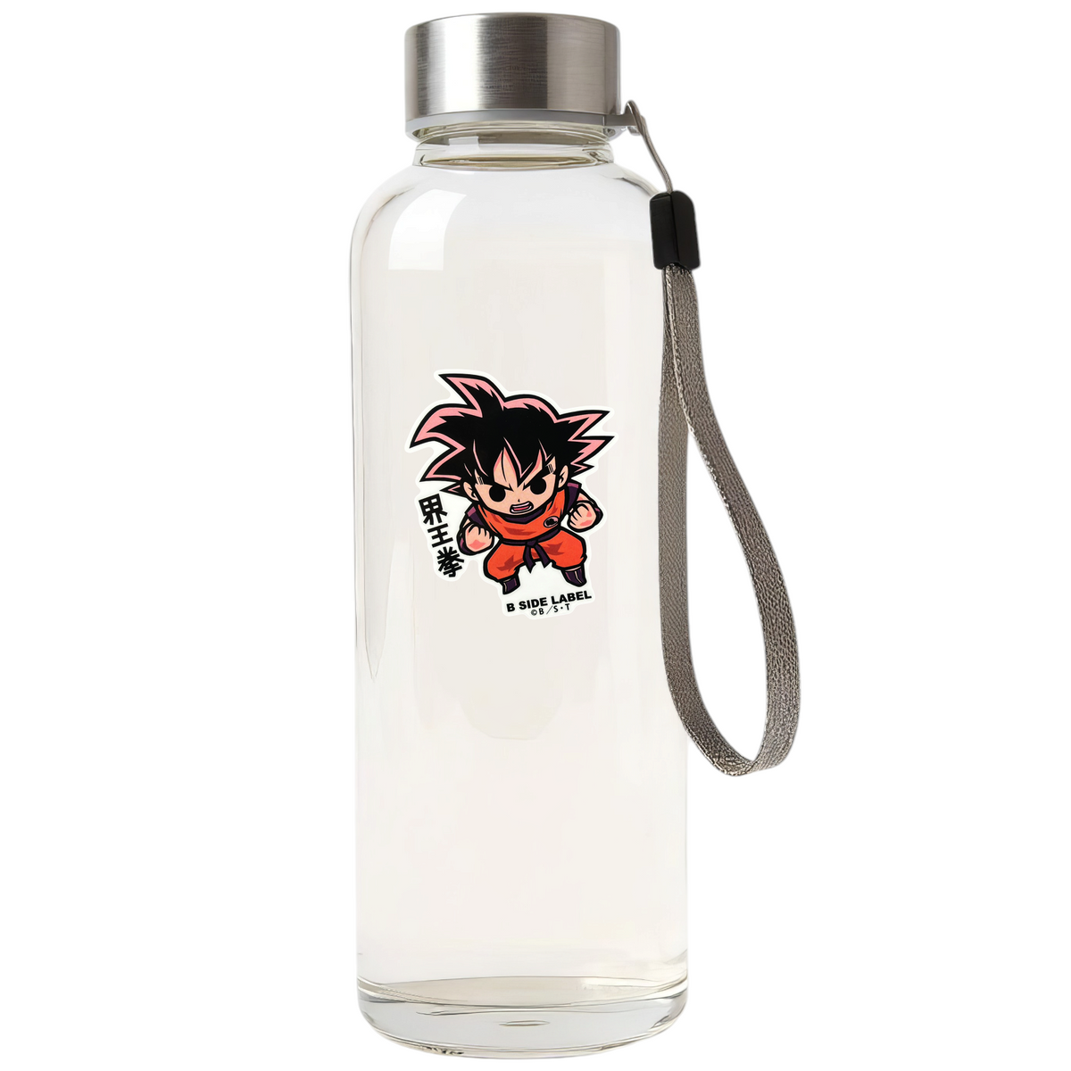 Dragon Ball Z - Goku Kaioken ✦ B-Side Label Sticker — bottle scene using the Shopify PhotoRoom template and original photograph