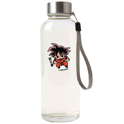 Dragon Ball Z - Goku Kaioken ✦ B-Side Label Sticker — bottle scene using the Shopify PhotoRoom template and original photograph