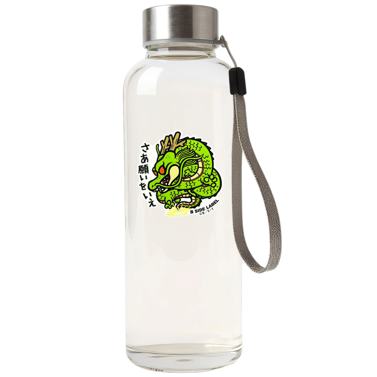 Dragon Ball Z - Shenron ✦ B-Side Label Sticker — bottle scene using the Shopify PhotoRoom template and original photograph