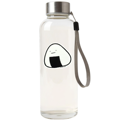 Cute Riceball Onigiri ✦ B-Side Label Sticker — bottle scene using the Shopify PhotoRoom template and original photograph