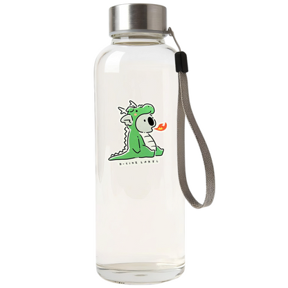 Cute Koala in Dragon Costume ✦ B-Side Label Sticker — bottle scene using the Shopify PhotoRoom template and visually verified original photograph
