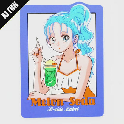 Melon Soda Girlie ✦ B-Side Label Sticker