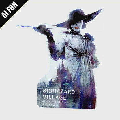 Lady Dimitrescu - Biohazard Village ✦ B-Side Label Sticker