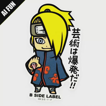 Naruto Deidara ✦ B-Side Label Sticker